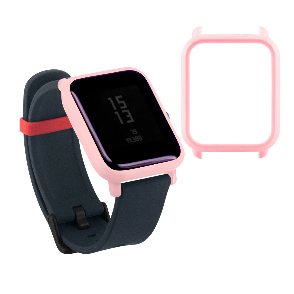 Чехол из поликарбоната для Xiaomi Amazfit Bip BIT PACE Lite, Молодежные часы, цветная защитная оболочка для Xiaomi Huami Amazfit Watch