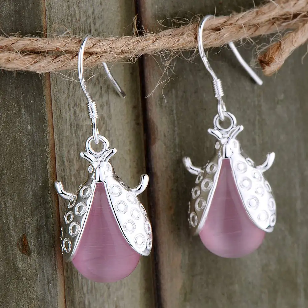 grapes purple zircon fashion high quality Silver Earrings for women jewelry earrings /LKUJZTKC WADAWSDP | Украшения и аксессуары
