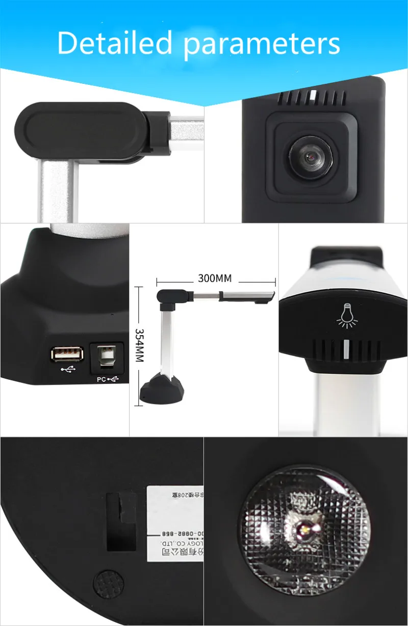 EloamS1800A2 A3 A4 18 0 МП с автофокусом USB 2 HD CMOS документный сканер распознавания