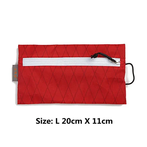 Red L 3F UL gear Sparrow маленькая сумка для хранения X-PAC ткань портативная водонепроницаемая сумка Сверхлегкая двухсторонняя молния Кемпинг Туризм - Цвет: Red L