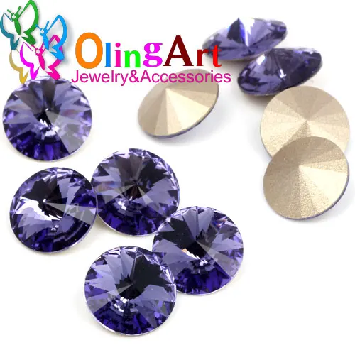JDSZ 017 16PCS OlingArt 16 шт. Puntsteen кристалл риволи(12 мм) 5 штук(Кристалл Блеск) DIY Браслеты Ювелирные ожерелья с кулоном решений - Цвет: JDSZ 017 16PCS