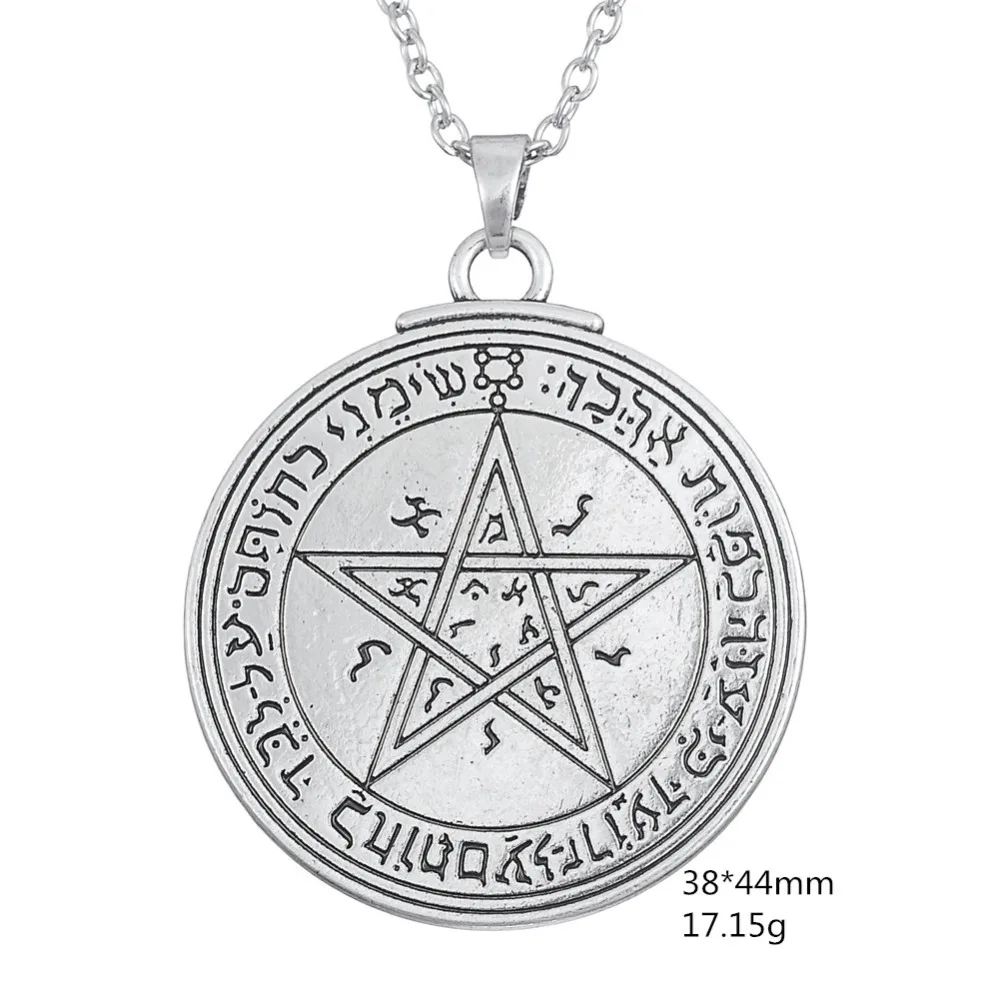Моя форма талисман Венера Соломон тюлень кулон wiccan Пентакль любовь ожерелье