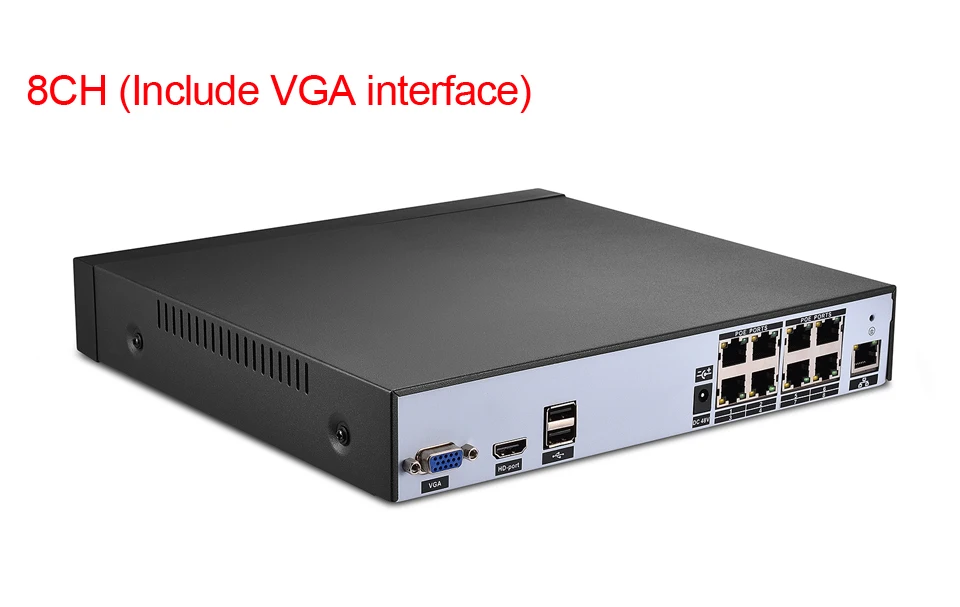 Besder H.265 Система охранного видеонаблюдения PoE NVR Max 4K 4CH 5MP 8CH 4MP IEE802.3af 48V PoE HI3798M CCTV видео Регистраторы для H.265 H.264 IP Камера PoE