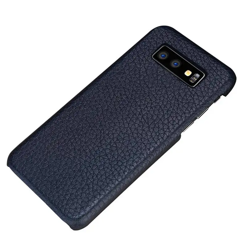 Чехол S8Plus из натуральной кожи для samsung Galaxy S8 Plus, роскошный чехол с рисунком личи для телефона, чехол для samsung Galaxy Note 8 - Цвет: 2