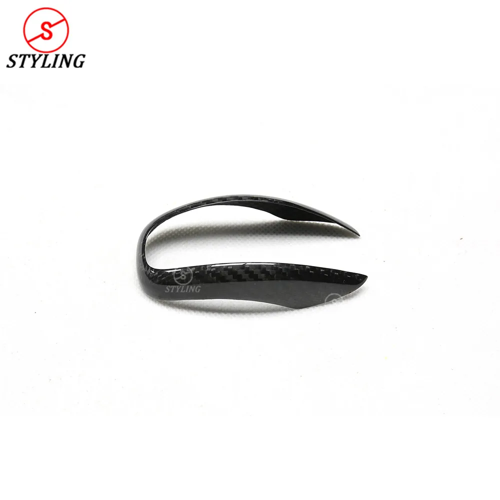 Control shifter knob cover For Alfa Romeo Carbon Fiber Gear shift Car Handle Sticker interior trim LHD Only | Автомобили и