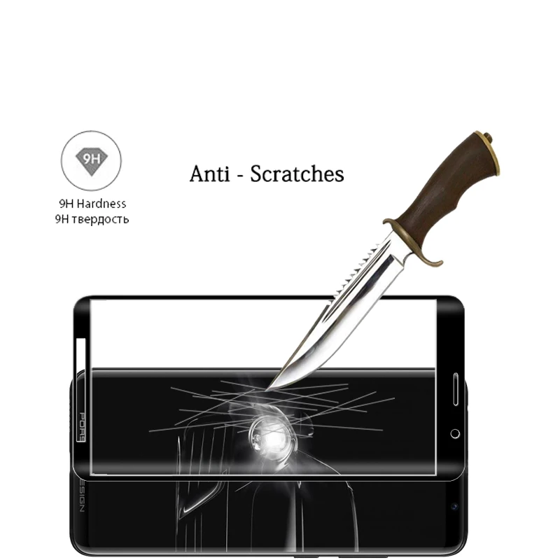 Полное покрытие 3D изогнутая пленка из закаленного стекла для Huawei Mate RS Защитная