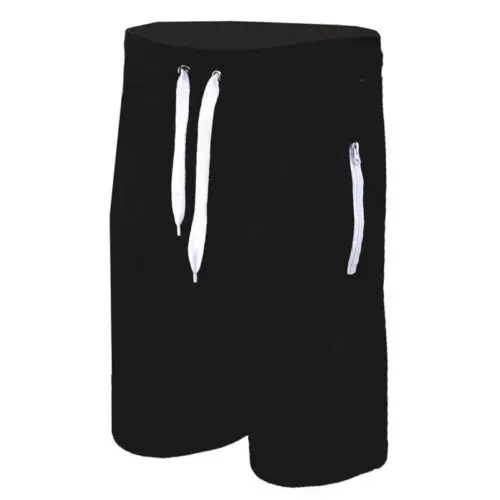 Summer Mens Sport Shorts 2018 New Solid Zipper Drawstring Jogger Cotton Workout Jogging Running M-3XL | Спорт и развлечения