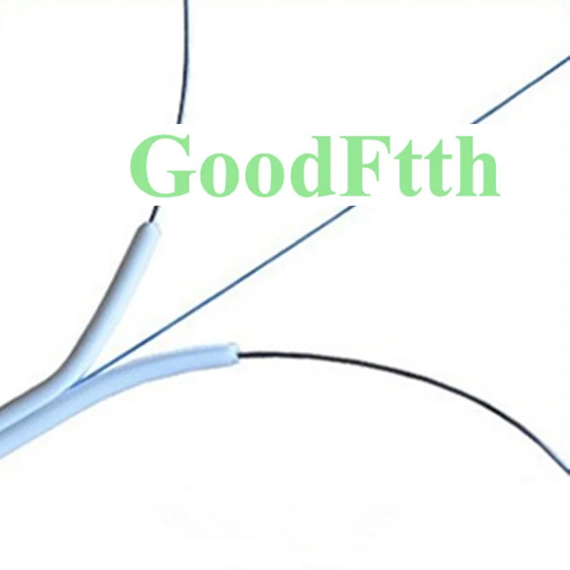 Плоский кабель FTTH SM G657A2 1-жильный белый LSZH GoodFtth 1 км 5 2 3
