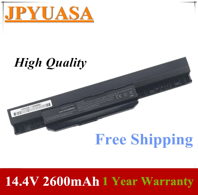 7XINbox 14 4 В 2600 мА/ч Аккумулятор для ноутбука Asus A43 K43 K53 K53E K53F K53U K53S X53 X43 X54F X54H X54HB|laptop