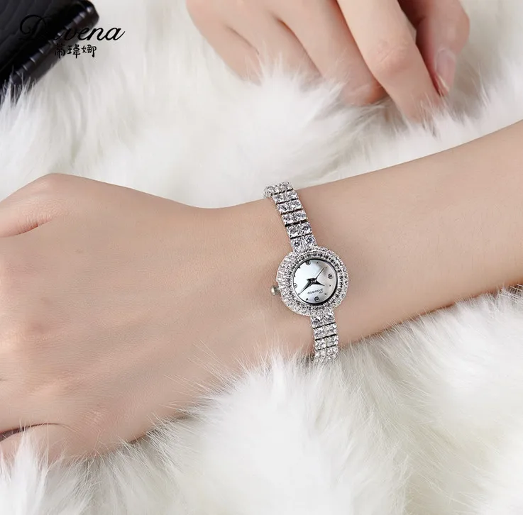

Fashion Ladies Elegant Ultra-thin Bracelet Watches Quartz Elegant Girls Crystal Wrist watch Shell Analog Relojes Montre femme