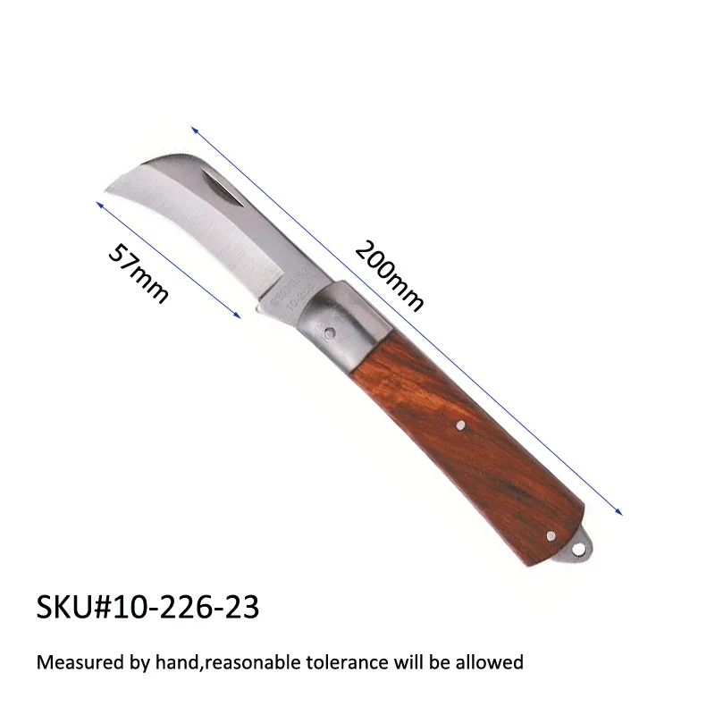 10-226 curved blade Стэнли 1 шт. классический электрик складной карманный нож с прямым или изогнутым лезвием для кабеля провода зачистки электрические инструменты - Цвет: 10-226 curved blade