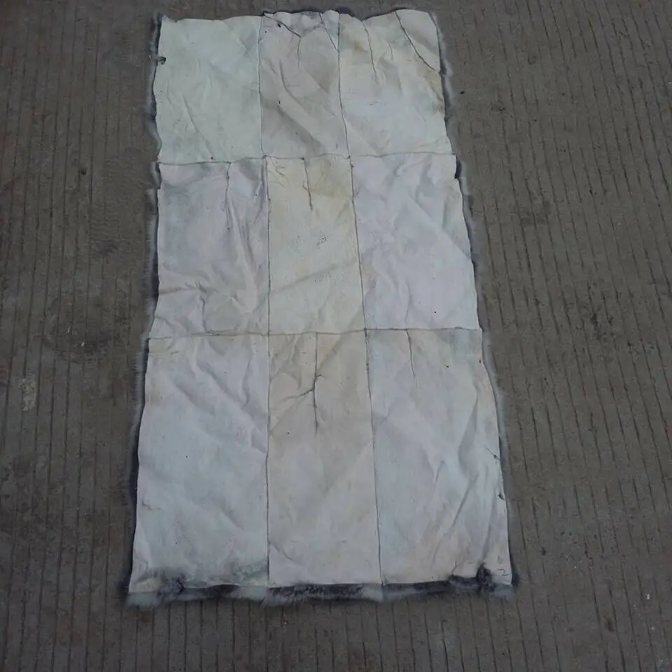 Одеяло из кроличьего меха/тарелки меха/оптовая продажа меха | Дом и сад