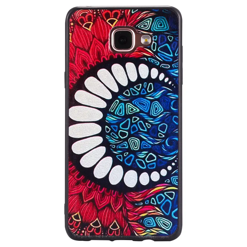 3D рельефный чехол для Samsung Galaxy A5 2016 A510 A56 TPU телефона A 510 A510FD SM-A510F SM-A510M A510F/DS SM-A510FD |