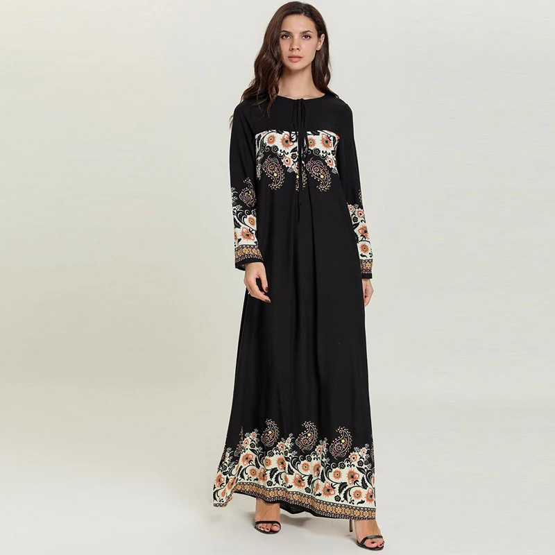 Арабская молитва абайя Кафтан Дубай мусульманский хиджаб платье Caftan Elbise Qatar