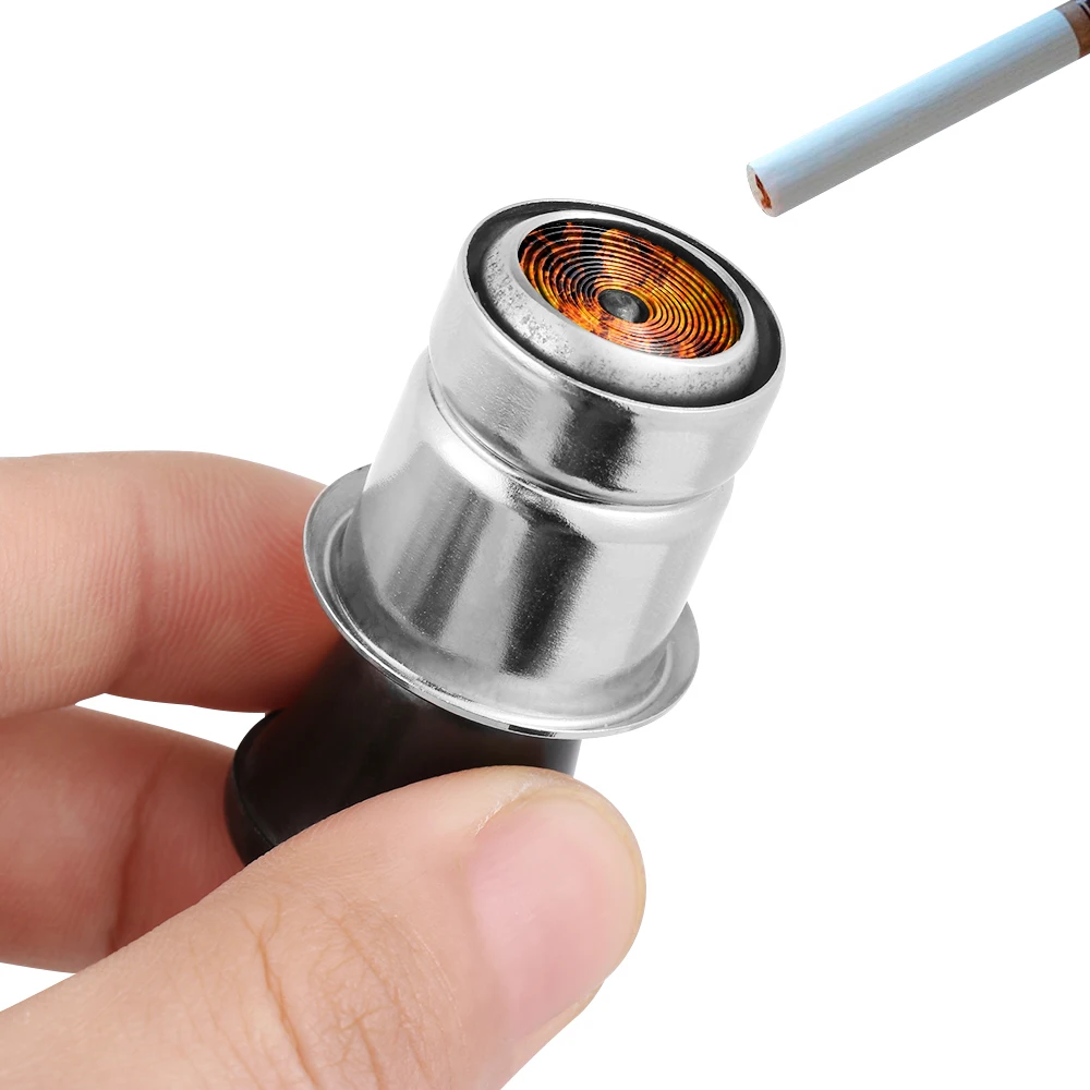 12V Auto Car Power Plug Socket Output Black Cigarette Lighter Interior Part Ignition 20mm | Автомобили и мотоциклы