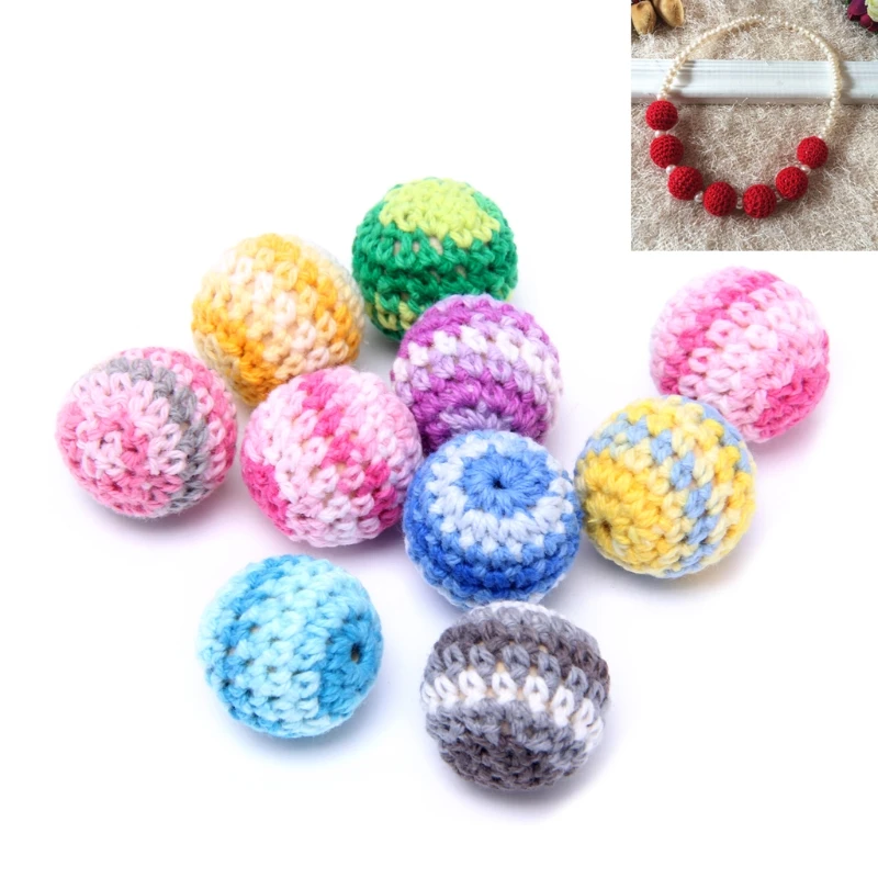 10 шт. деревянные круглые бусины для детей 20 мм | Украшения и аксессуары