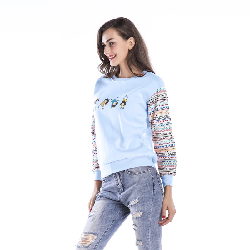 2017 новые женские осенние с длинным рукавом желтый письмо личность Длина печати