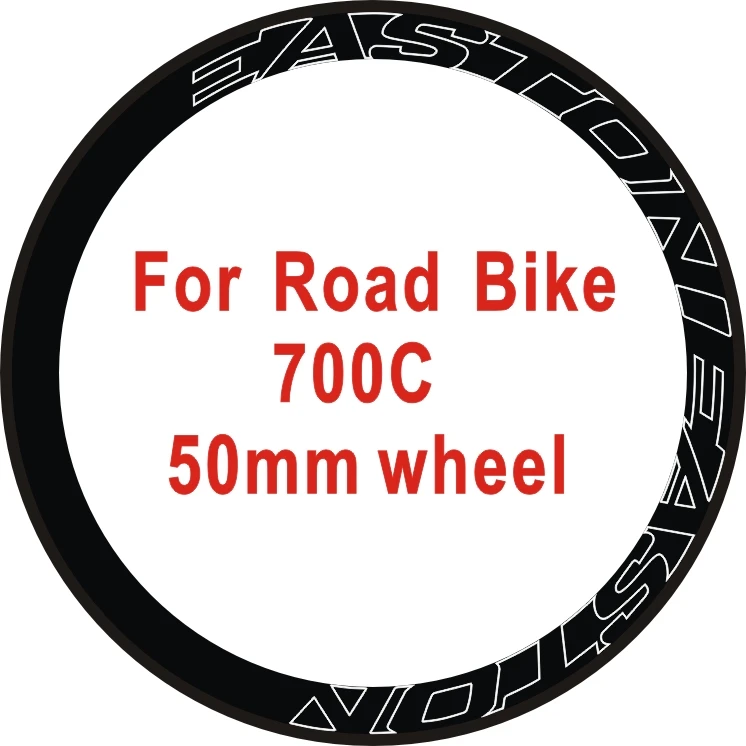 50mm wheel Контур 4 фото 2 колеса/комплект KK Vinyls дорожный велосипед 700c обода колеса гоночного бренда наклейки для углеродного колеса велосипеда наклейки на колеса - Цвет: 50mm wheel