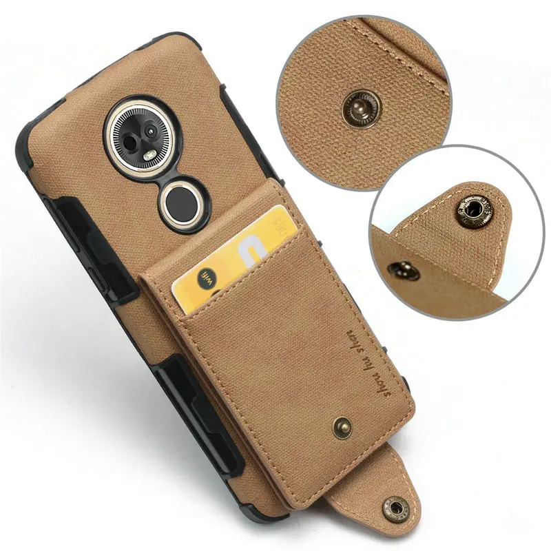 6,0 ''карточка из ткани слот для Motorola E5Plus чехол Motorola Moto E5 Plus откидная задняя крышка для Motorola E5 Plus чехол Капа TX1924