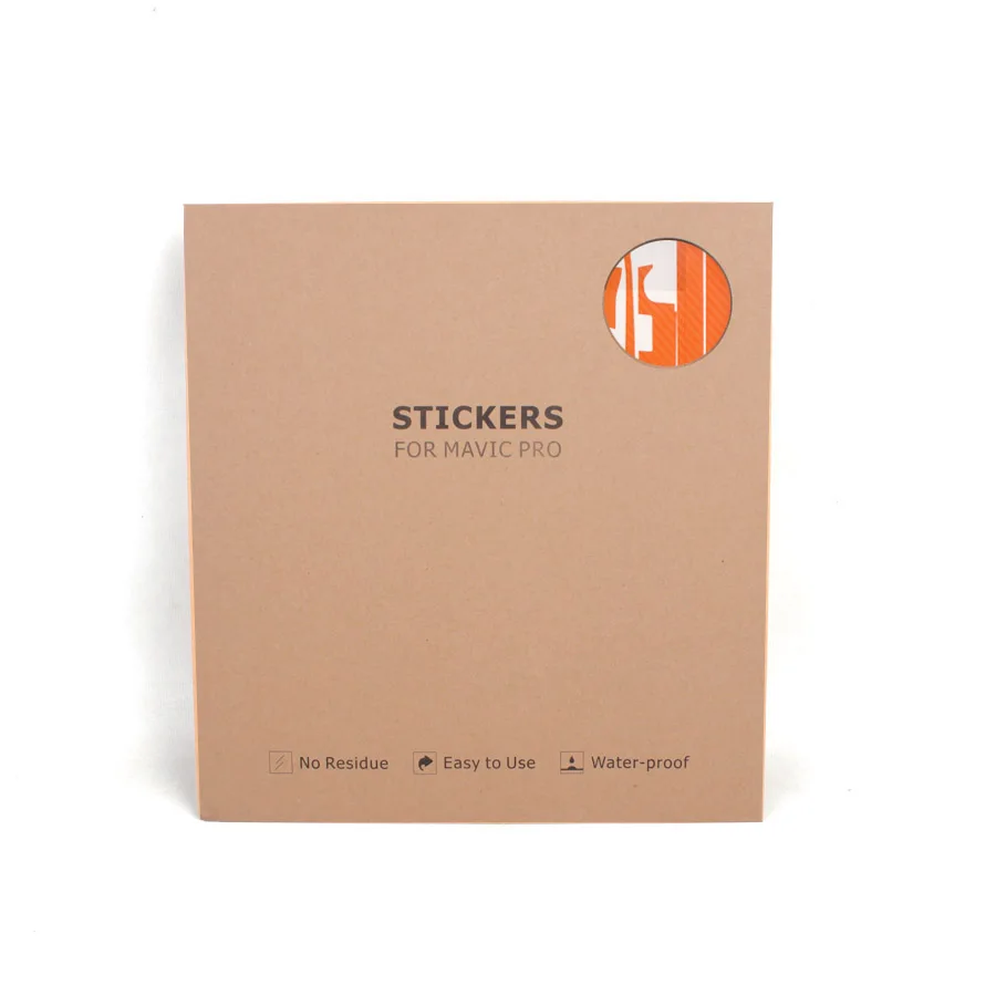 Водонепроницаемые наклейки MAVIC PRO углеродные графические с пультом