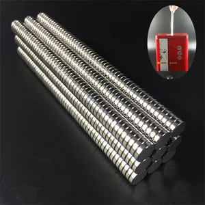 Круглые маленькие магниты, сильные магниты, Высокие магниты, неодимовые магниты из железа и бора, 30 шт.