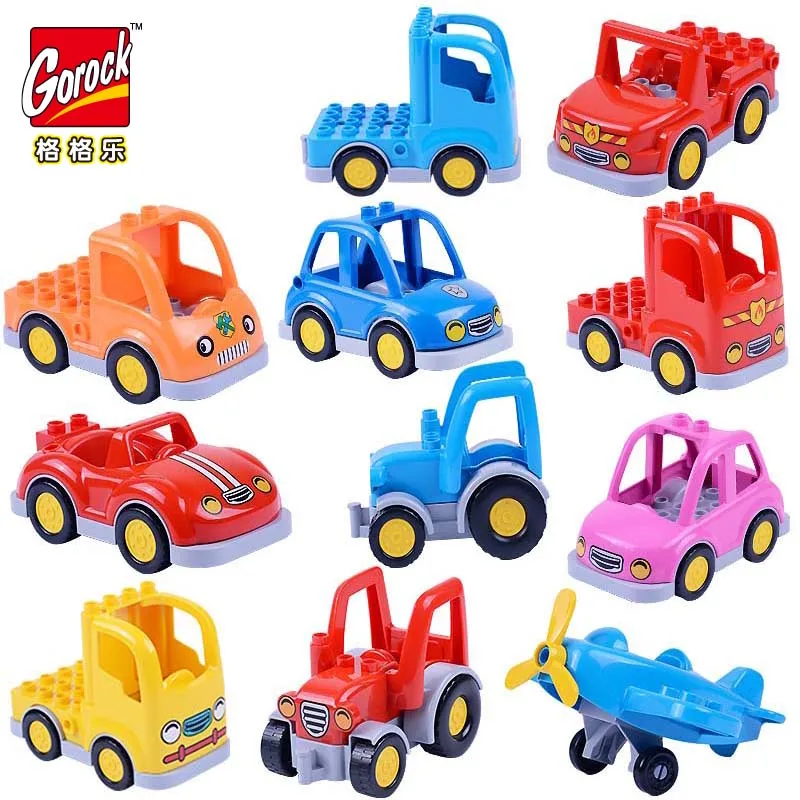 

1 шт. DIY большой блок набор игрушек опорная пластина для автомобиля строительные блоки фигурки Развивающие игрушки для детей