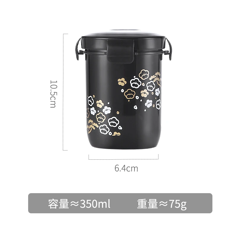soup pot 1200 мл японский Ланч-бокс, контейнер для еды, двухслойная портативная коробка для бенто с отсеками, герметичный, без бисфенола - Цвет: soup pot