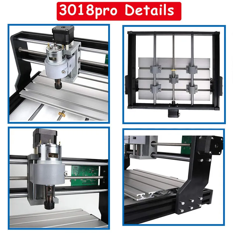 CNC 3018 Pro GRBL Diy Мини станок с ЧПУ 3 оси pcb фрезерный станок, деревообрабатывающий станок лазерная гравировка cnc 3018 может работать в автономном режиме