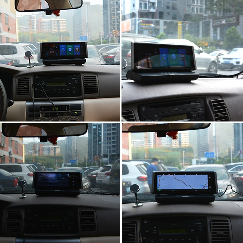 AWESAFE 4 г Android 5 1 Видеорегистраторы для автомобилей Камера ADAS регистраторы FHD 1080 P