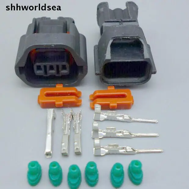 Shhworldsea 3 штырька фоторазъем автомобильного датчика штепсельная вилка 7283 8730 30 7182