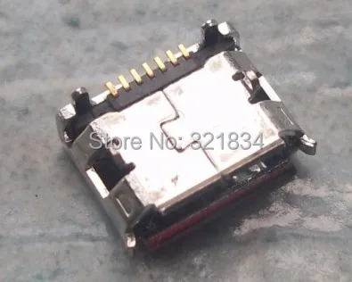 100 шт./лот Оригинальный Новый micro 7pin Разъем для samsung S5560 S5600 I9100 I5500 I5508 S5603 C3730C и