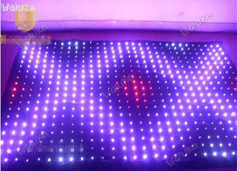 Занавеска для видеосъемки P10cm RGB 3 в 1 светодиодный дисплей видео занавеска сцены