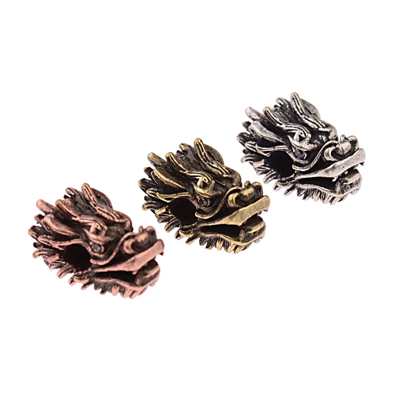 Амадер античный бисер в форме головы драконов винтажные разделители амулеты для