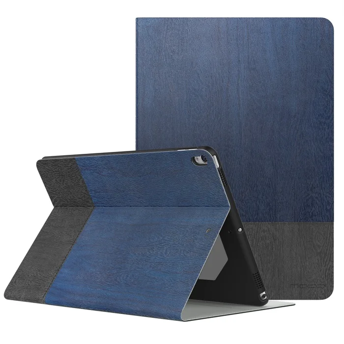 Blue Gray Чехол для нового iPad Air(3-го поколения) 10," /iPad Pro 10,5 Премиум светильник вес Стенд Folio ударопрочный чехол протектор - Цвет: Blue Gray