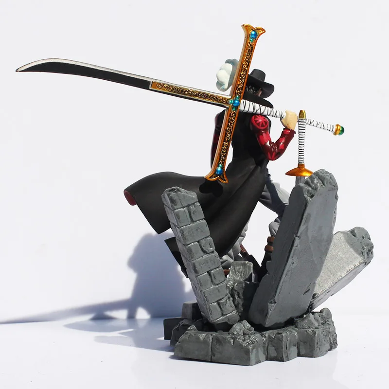 Luffy And Dracule Mihawk ПВХ фигурка игрушки куклы 6 дюймов 15 см Коллекционная модель|one piece