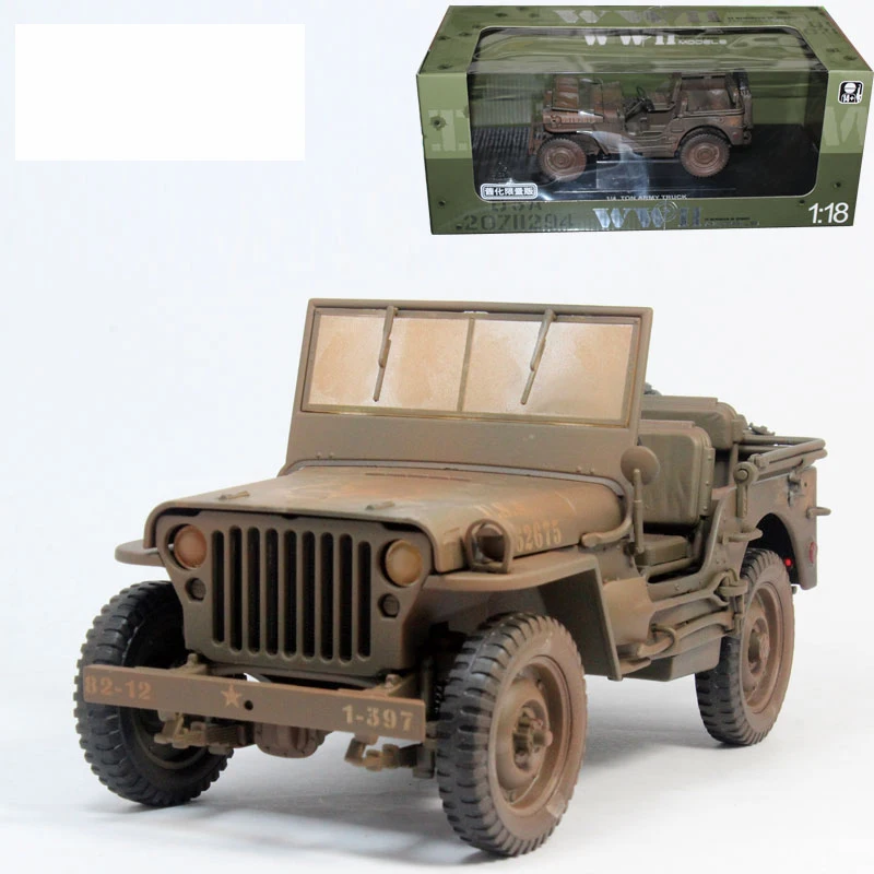 Круто! Вторая мировая война Соединенных Штатов Виллис jeep модель реставрация