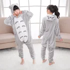 Теплые детские пижамы комбинезоны в виде животных, фланелевая детская одежда для сна пижамы для девочек, пижама для мальчиков, косплей