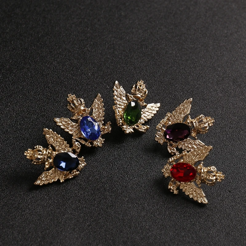 Винтаж брохес Орел медаль Шпоры иглы брошь Пантеры Для мужчин костюмы броши