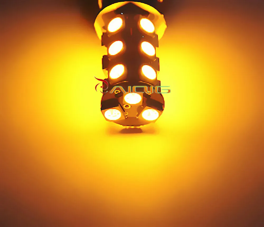 

1156 BA15S 18 SMD 5050 Red, White,Yellow LED Car Bulbs Lamp p21w R5W Turn Signal Reverse Lights Car Light Source parking