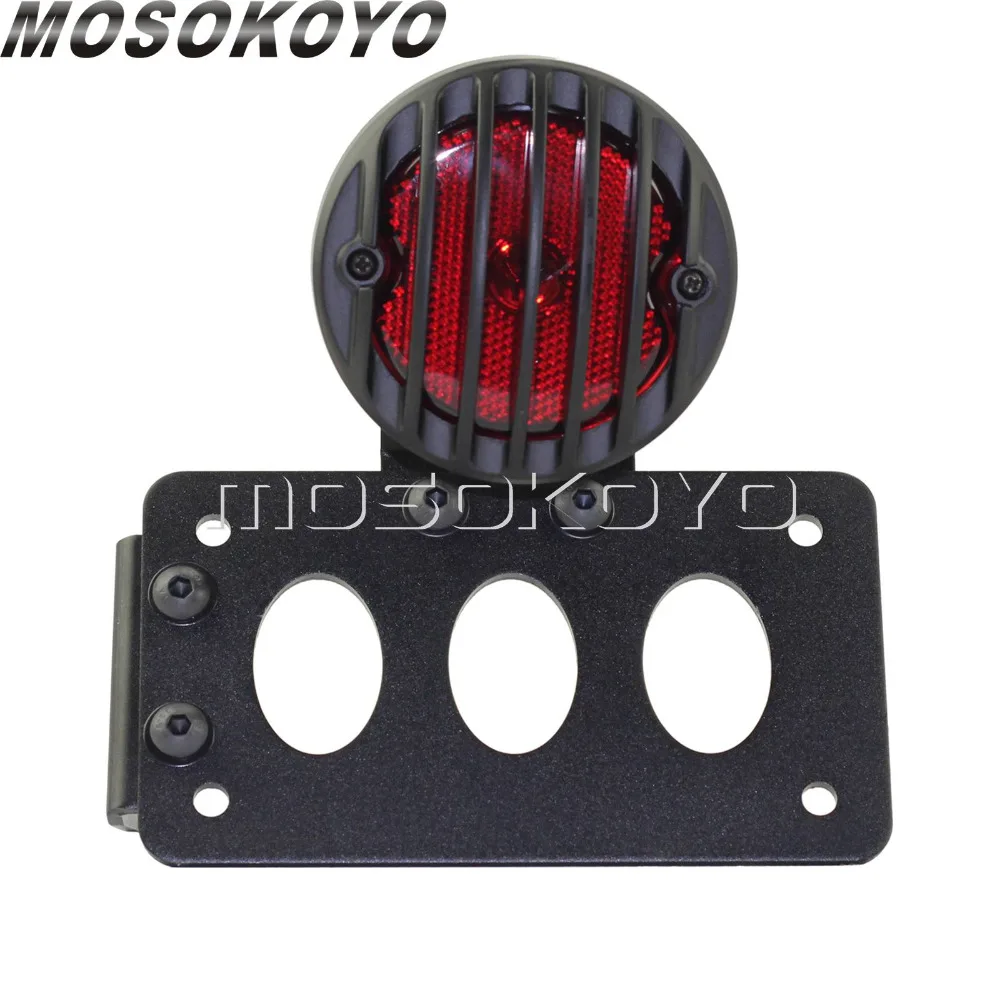 Подсветка для номерного знака Harley Chopper Cafe Racer светодиодная лампа стоп сигнал