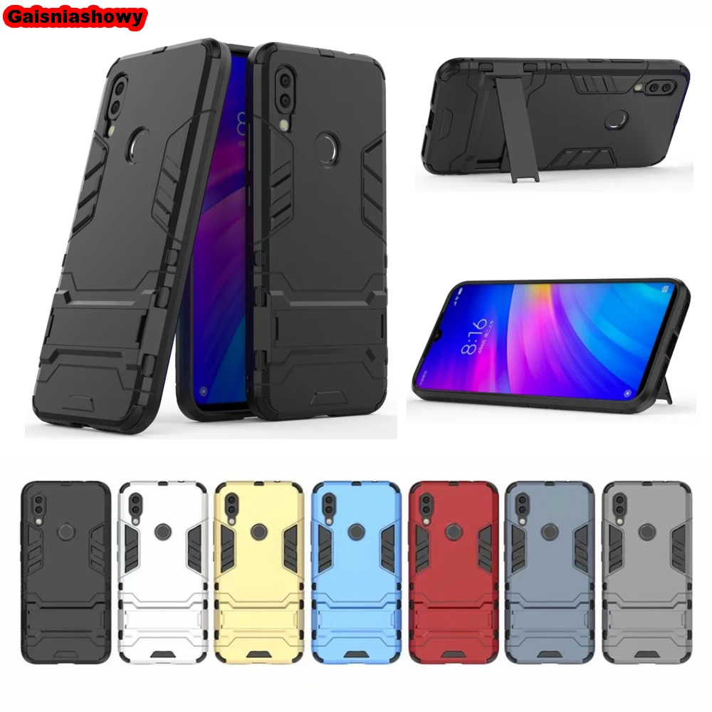 Противоударный защитный чехол для Xiaomi Redmi 7 6 6A 5 5A 4 4X жесткий шт силиконовые чехлы
