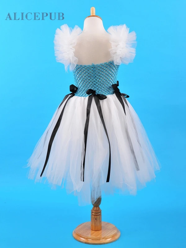 Свадебные Пром Платья Девушки Цветка Пачка Лук День Рождения Выпускной Платье