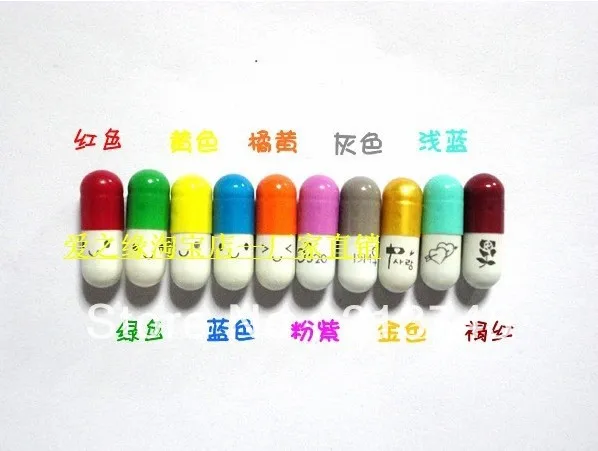 

free shipping!!! mix color wish capsule love pill lucky With wish paper (glass Pendant mini/glass/charm/ rice/miniature/vials)