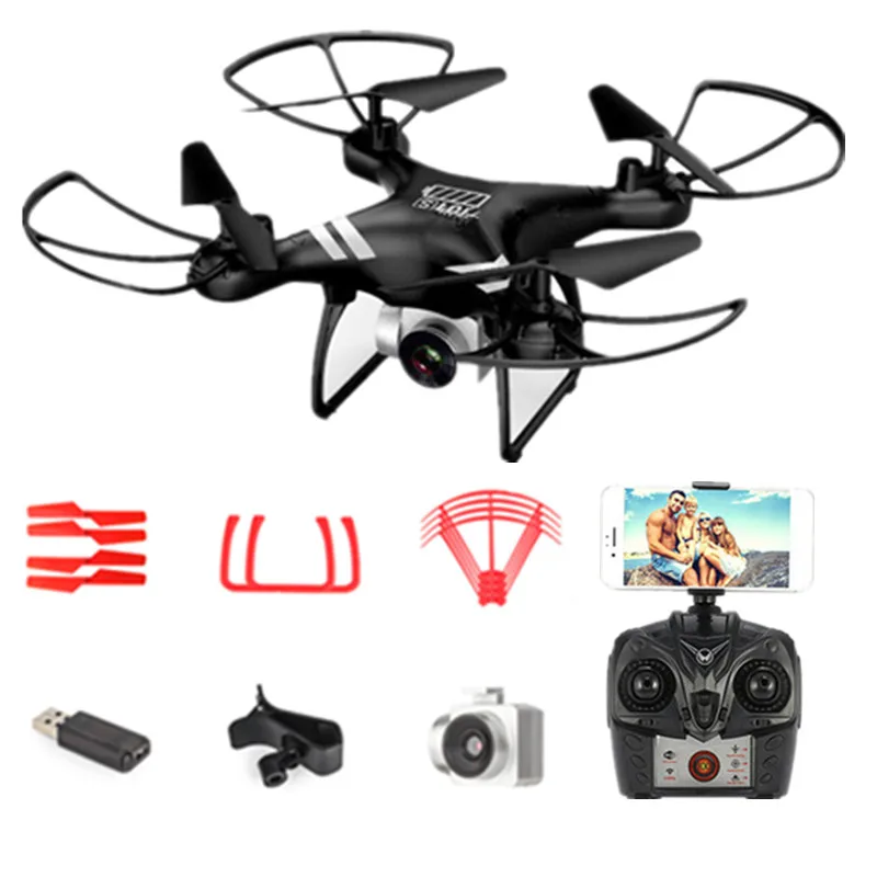 Дрон с камерой mini x pro 4k rc вертолет пульт управления квадрокоптером HD для селфи gps камера Квадрокоптер wifi fpv Рождественский usb подарок - Цвет: 30W camera