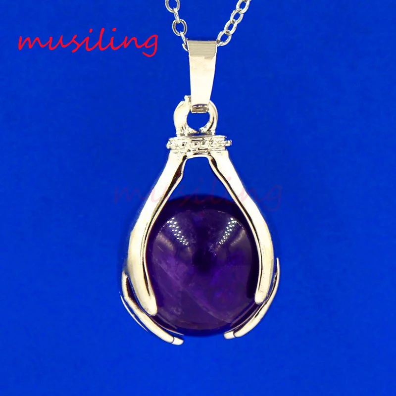 Подвеска маятник амулет с натуральным камнем Викка ведьма Европейский