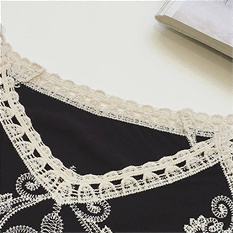 Цветочный Вышивка шифон Блузки для малышек 2017 женская обувь женский рубашка