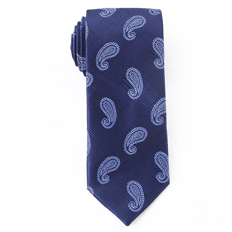 paisley tie PPT-014 Портной Смит 1200 стежков 7,5 см мужские галстуки, новые мужские модные галстуки с узором пейсли, жаккардовые галстуки Corbatas Gravata, мужской деловой толстый галстук - Цвет: paisley tie PPT-014