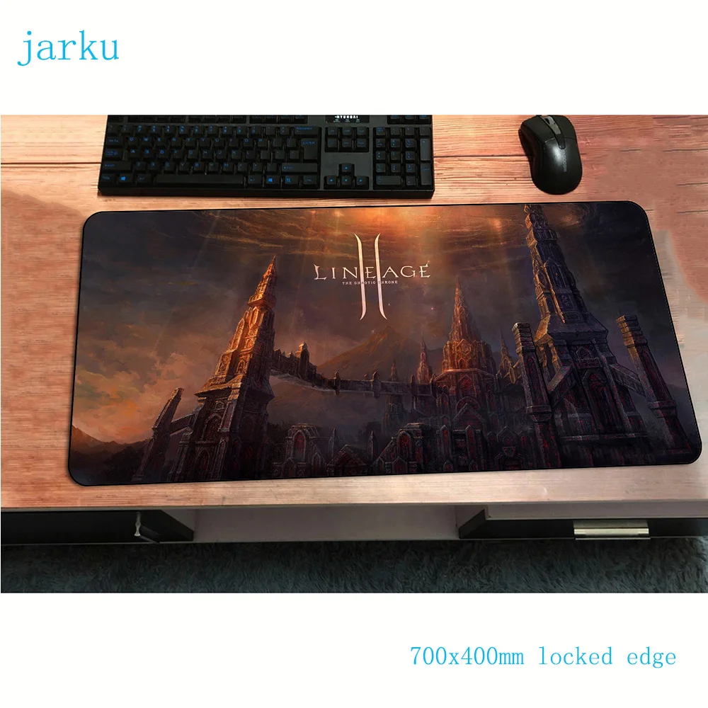 Lineage 2 коврик для мыши 700x400x3 мм классный новый компьютерный геймпад ПК игровой с