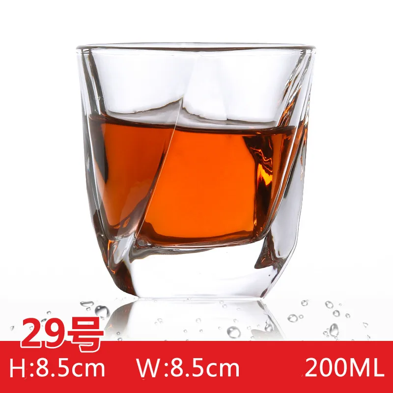 29 (200ml) Новинка, классические креативные хрустальные бокалы для вина, виски, костюм, индивидуальные европейские духи, пивной бар, стеклянная чашка, вечерние, для питья, для здоровья - Цвет: 29 (200ml)