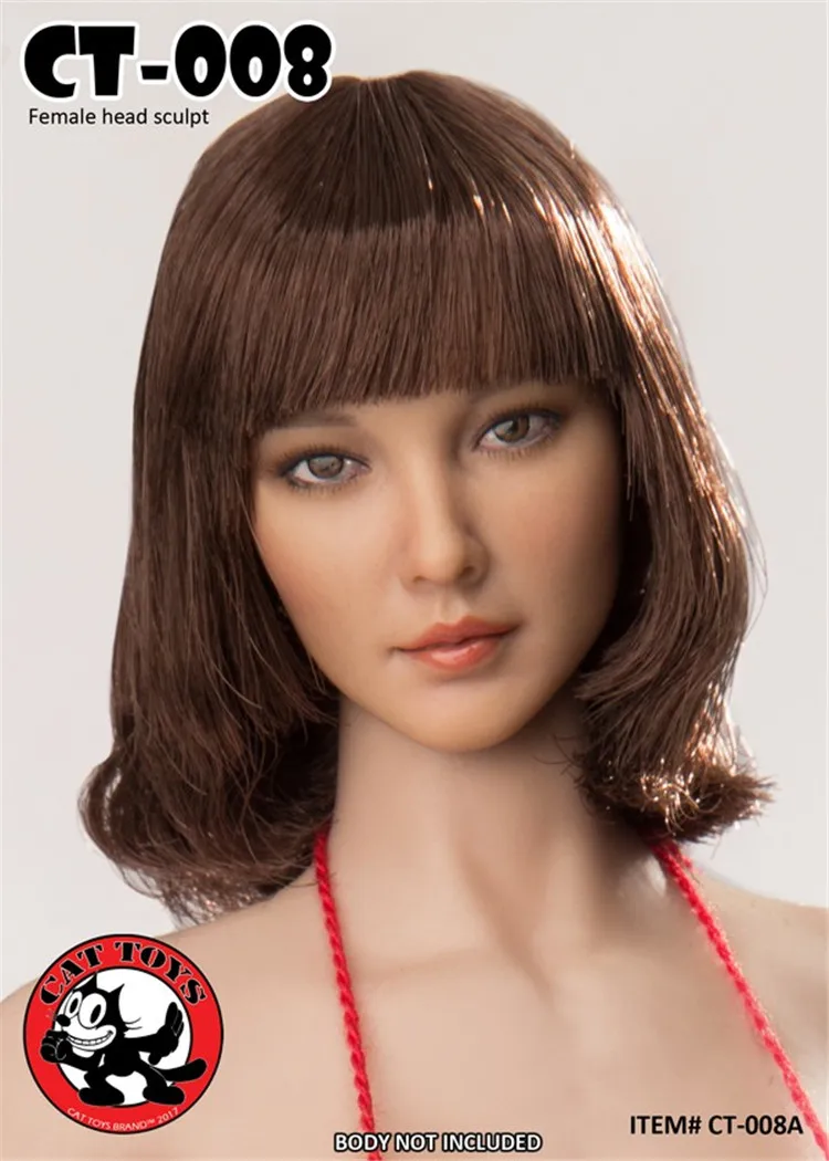 1/6 азиатские женские головы лепки для PH TBL JIAO кукла UD ND LD 12 дюймов Коллекционная